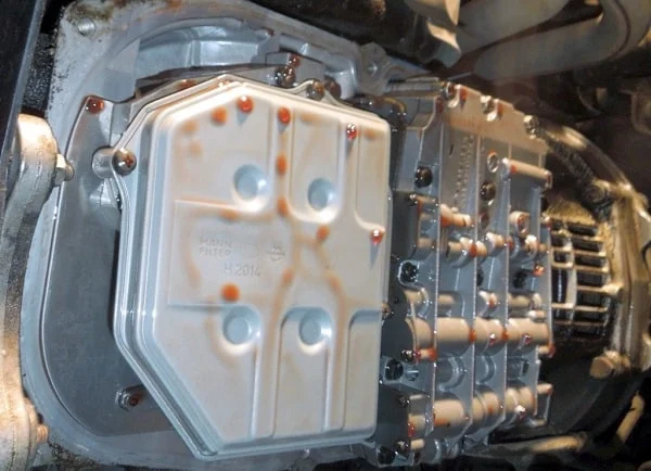 How to replace the 206 automatic transmission filter