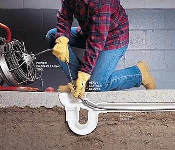 What should we do if the toilet is blocked