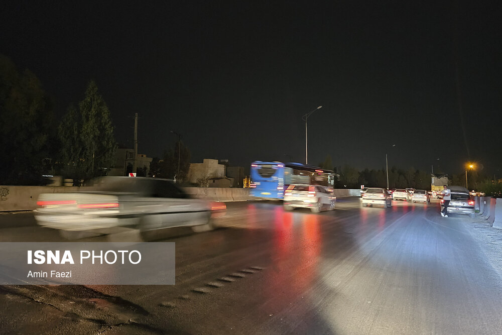 بارش باران در جاده‌های ۱۸ استان/ تداوم ترافیک در جاده‌های منتهی به شمال