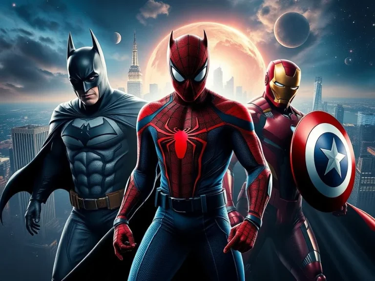 سری کمیک‌های انگلیسی Batman، Spider-Man و Avengers